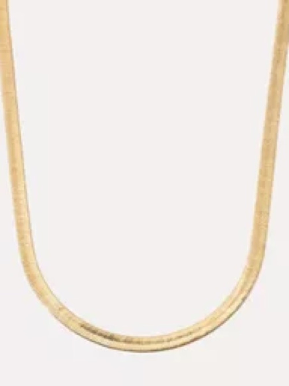 Miranda Frye gold herringbone necklace 16”+2” extender - Women's Jewelry